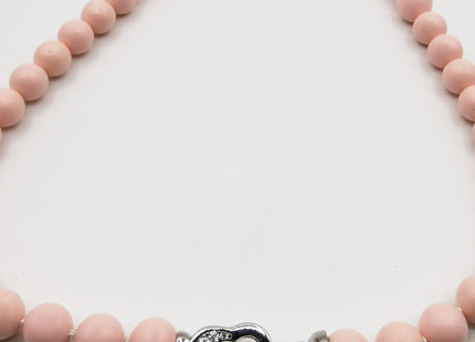 Particolare Susta a Cuore in Argento e Strass